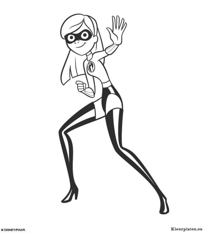 Incredibles kleurplaten