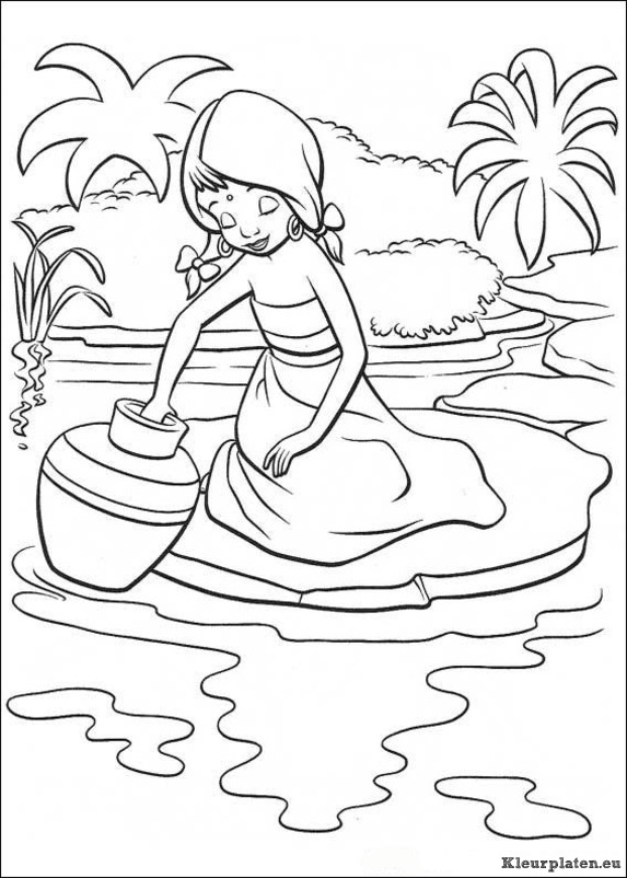 Jungle boek kleurplaten