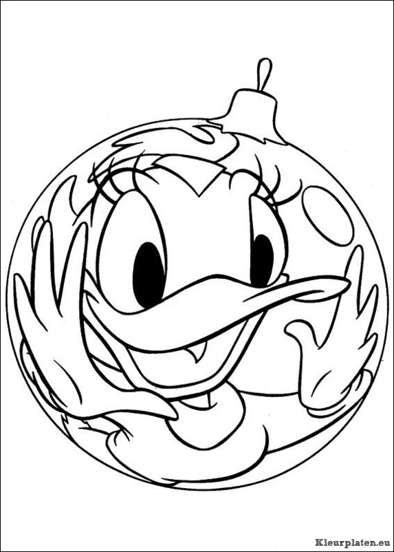 Katrien duck kleurplaten