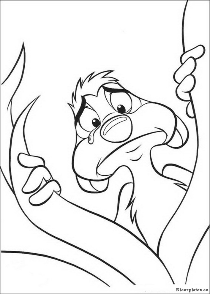 Lion king of de leeuwenkoning kleurplaten