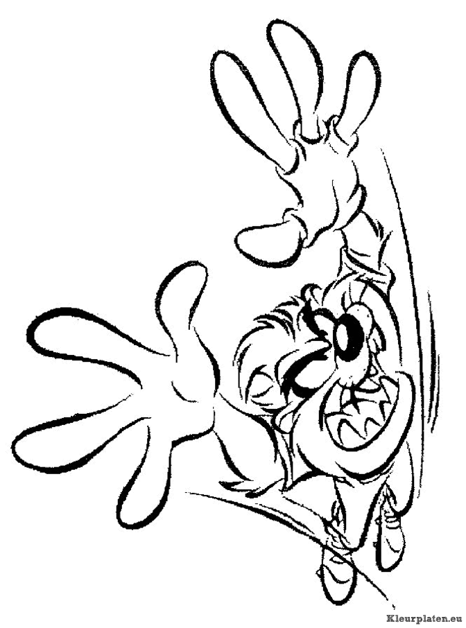 Looney tunes kleurplaten