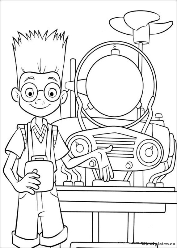 Meet the robinsons kleurplaten
