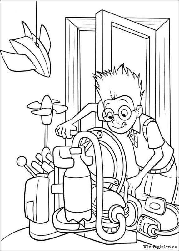 Meet the robinsons kleurplaten