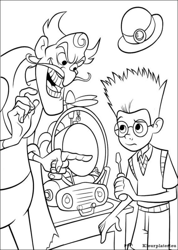 Meet the robinsons kleurplaten
