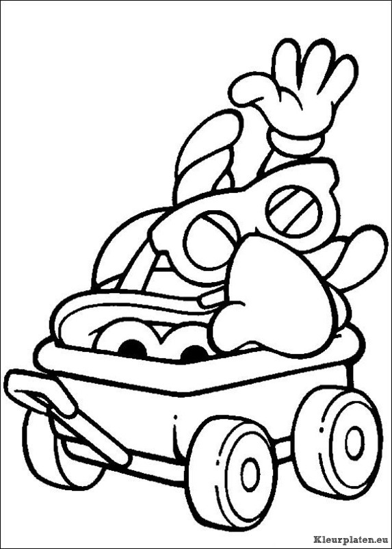 Mr potato head kleurplaten