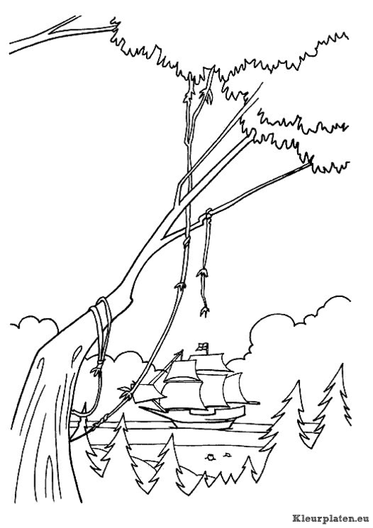 Pocahontas kleurplaten