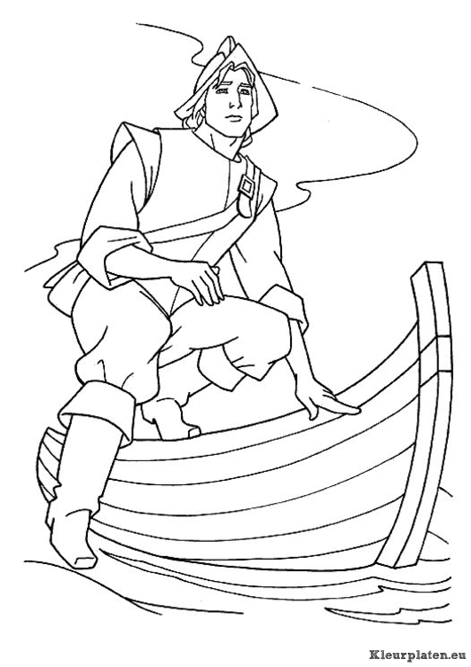 Pocahontas kleurplaten