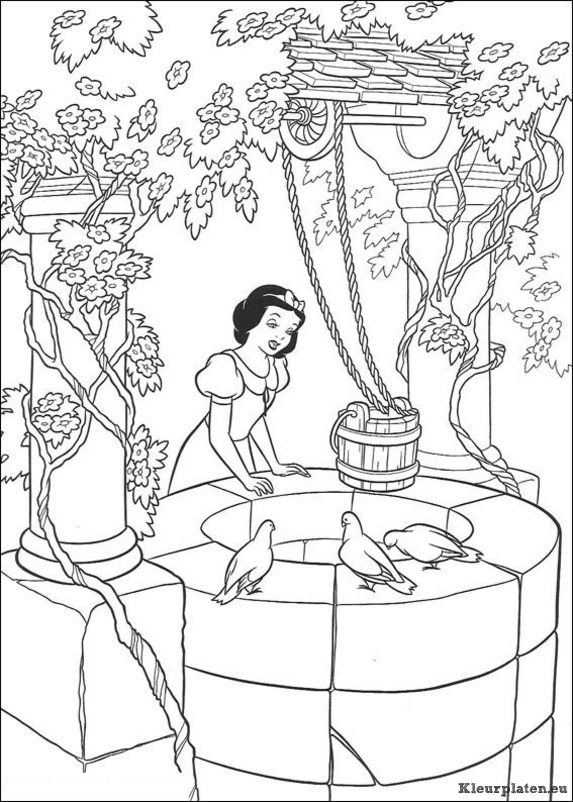 Prinsessen kleurplaten