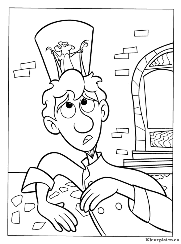 Ratatouille kleurplaten