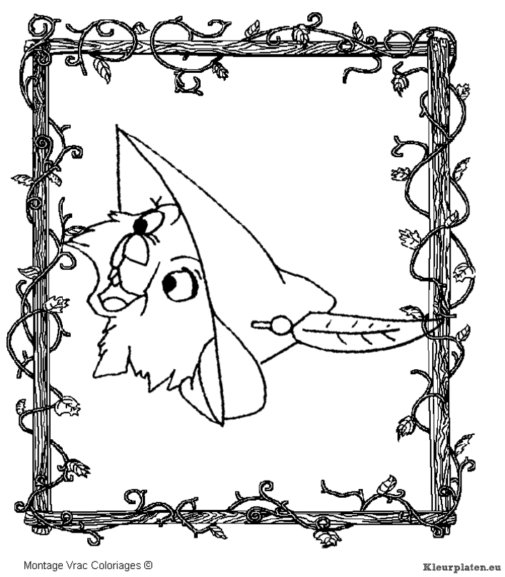 Robin hood kleurplaten