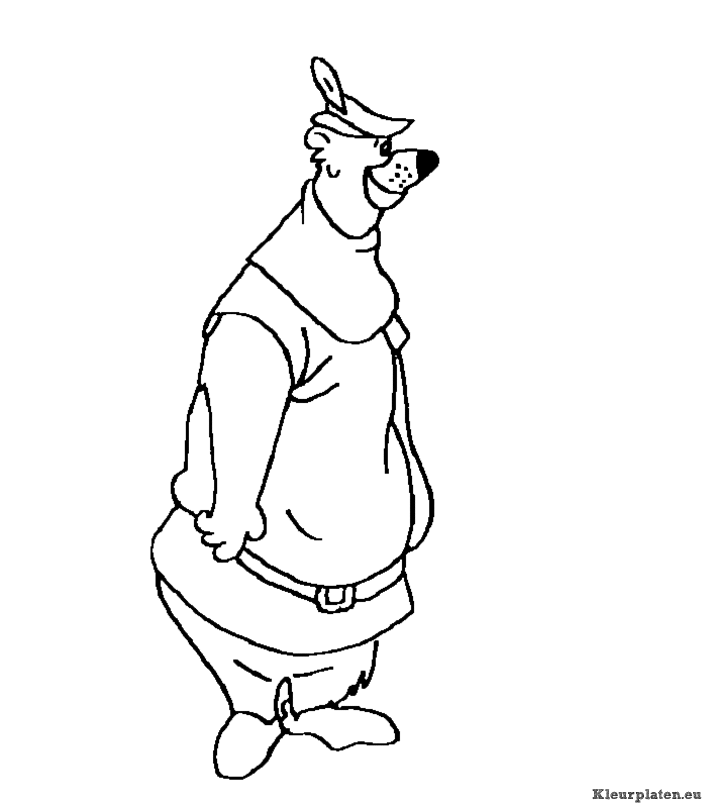 Robin hood kleurplaten