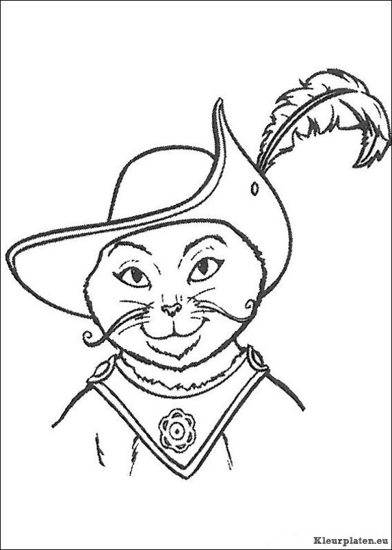 Shrek kleurplaten