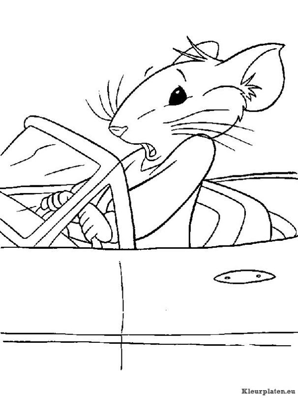 Stuart little kleurplaten