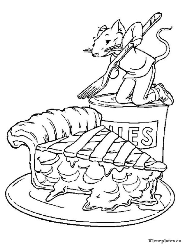 Stuart little kleurplaten
