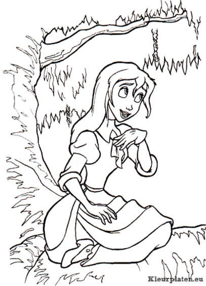 Tarzan kleurplaten