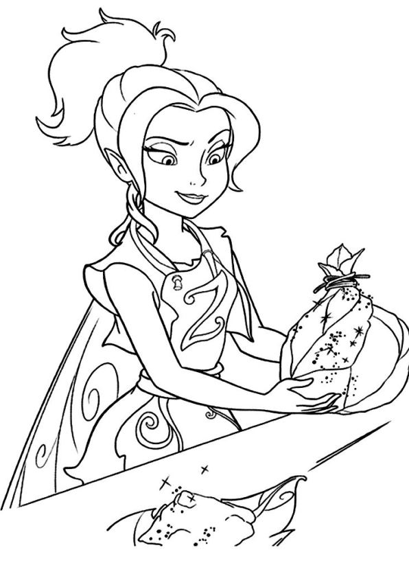 Tinkerbell en de piraten kleurplaten
