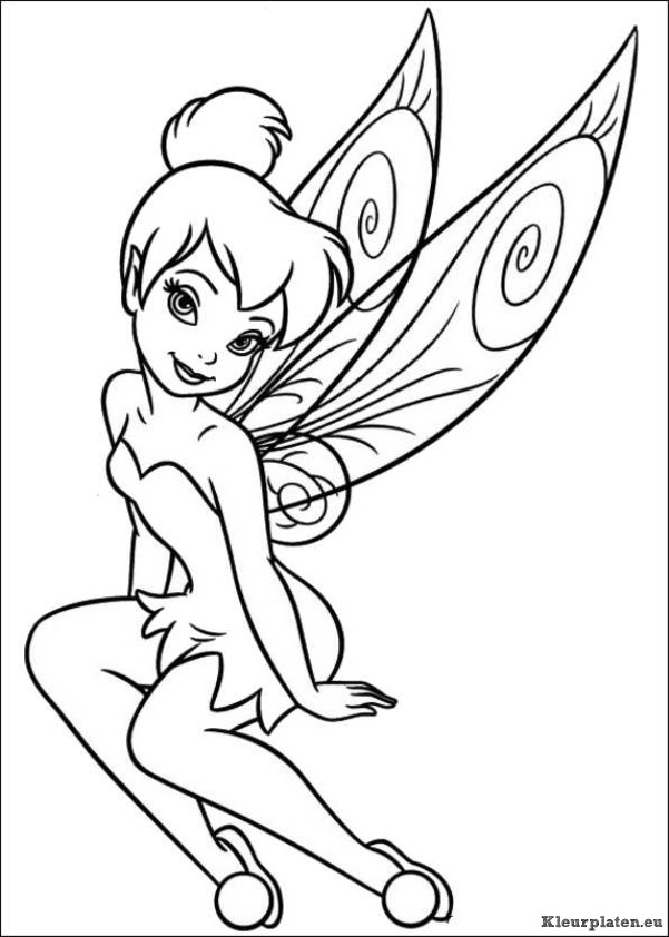 Tinkerbell secret of the wings kleurplaten