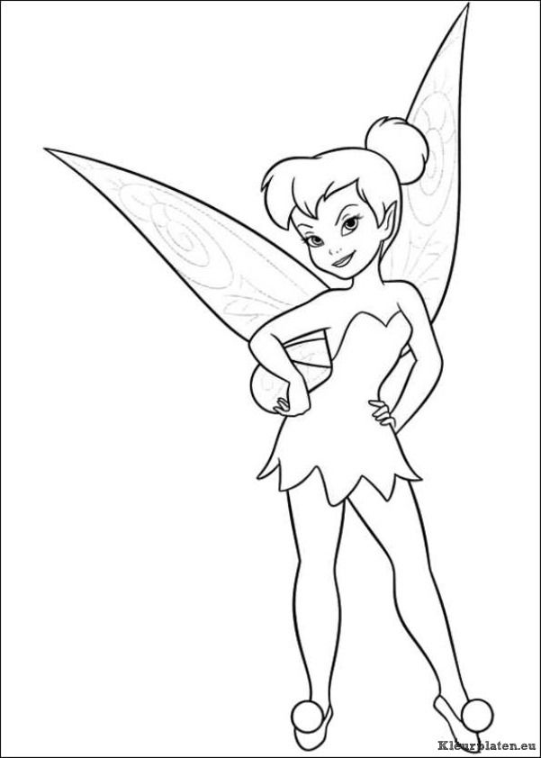 Tinkerbell secret of the wings kleurplaten