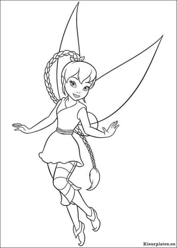 Tinkerbell secret of the wings kleurplaten