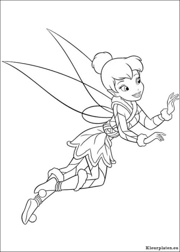 Tinkerbell secret of the wings kleurplaten