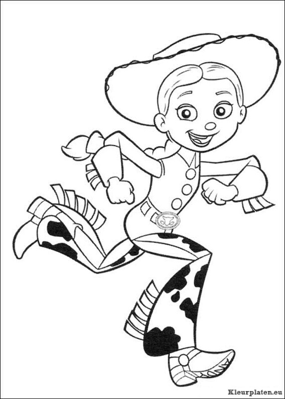 Toy story 3 kleurplaten