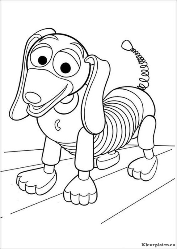 Toy story 3 kleurplaten
