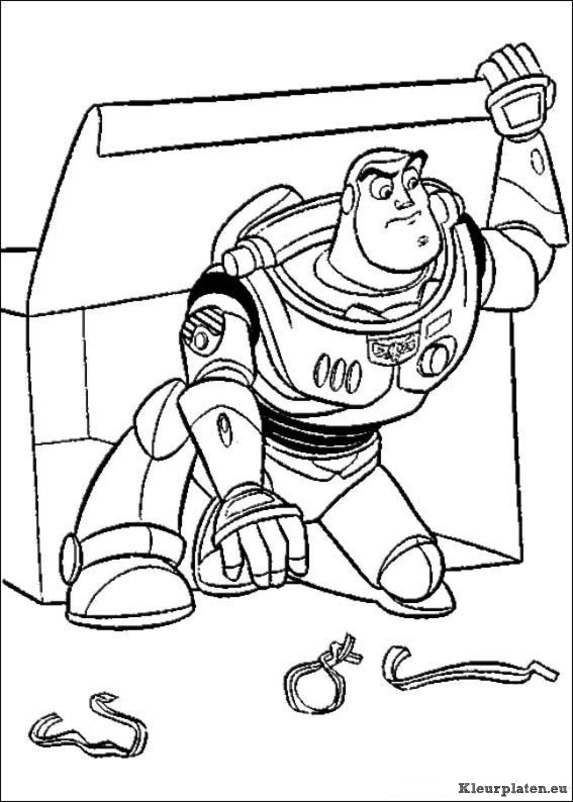 Toy story kleurplaten