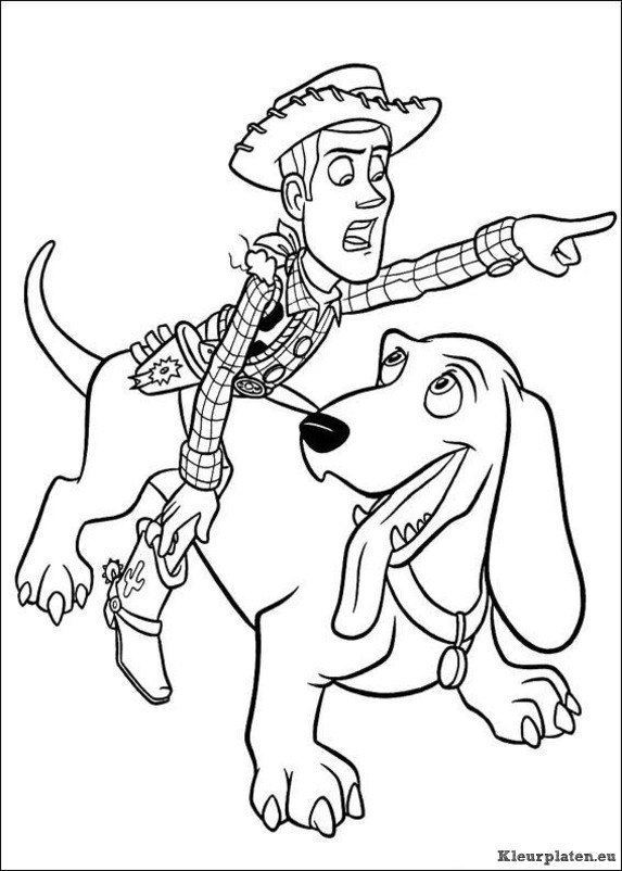 Toy story kleurplaten
