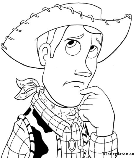 Toy story kleurplaten