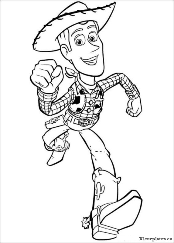 Toy story kleurplaten