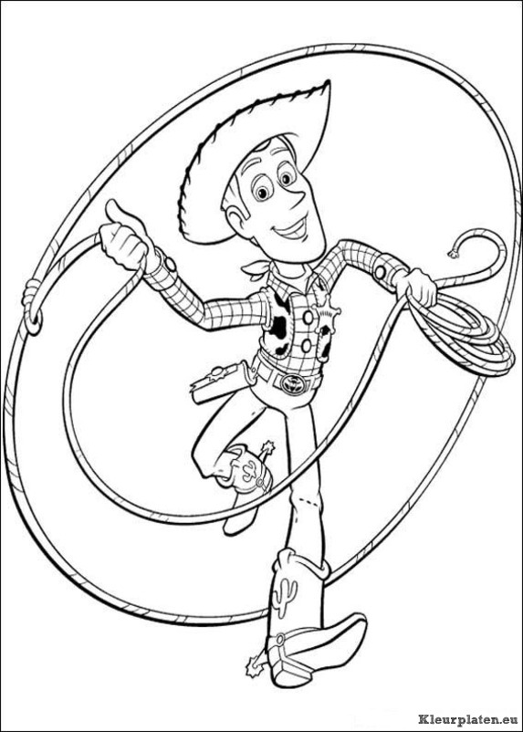 Toy story kleurplaten