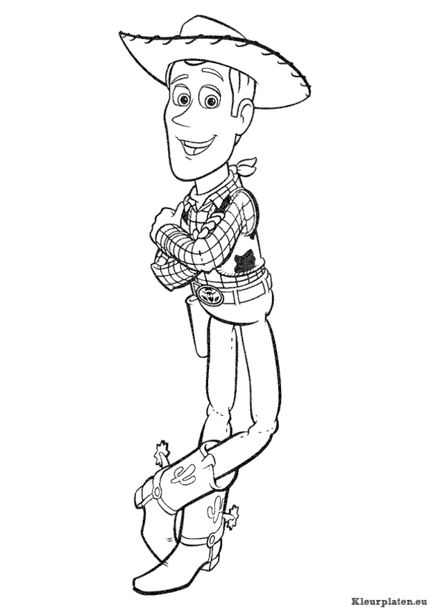 Toy story kleurplaten