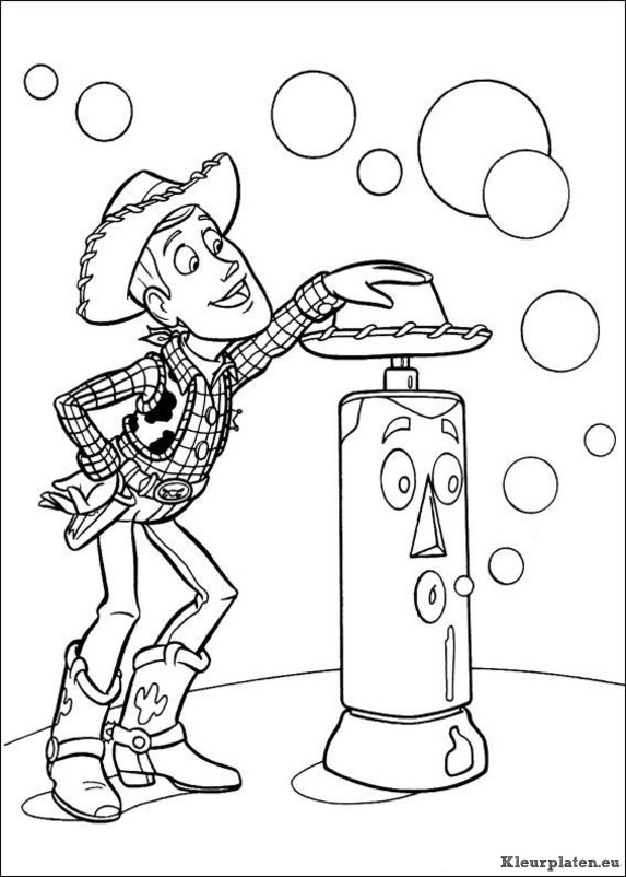 Toy story kleurplaten