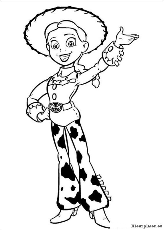 Toy story kleurplaten