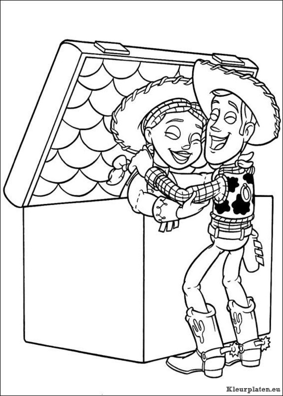 Toy story kleurplaten
