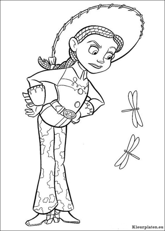 Toy story kleurplaten
