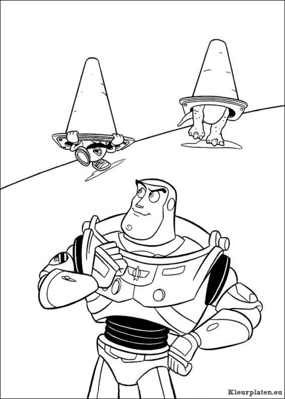 Toy story kleurplaten