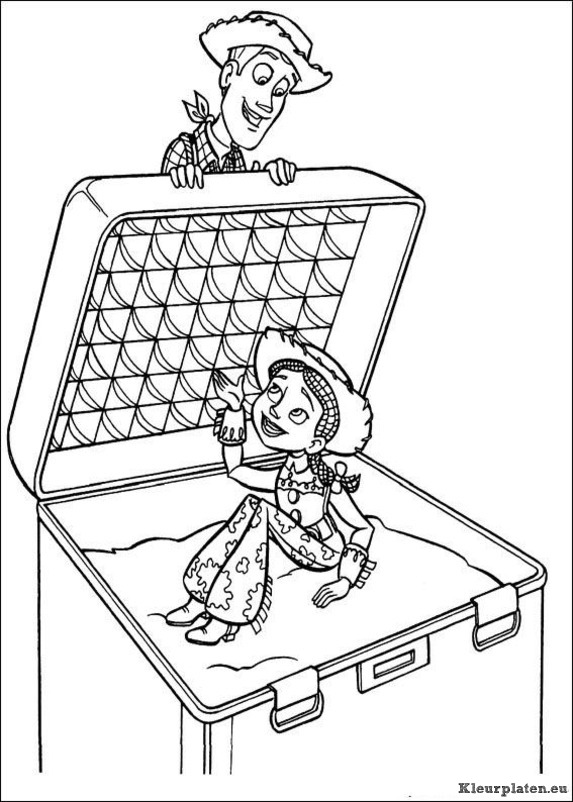Toy story kleurplaten