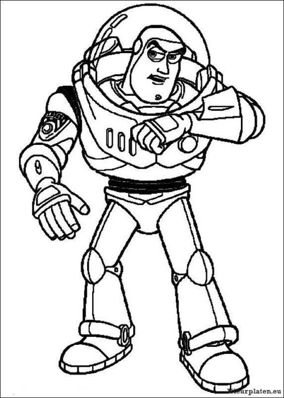 Toy story kleurplaten