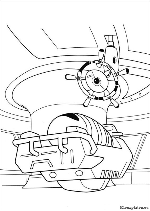 Wall e kleurplaten