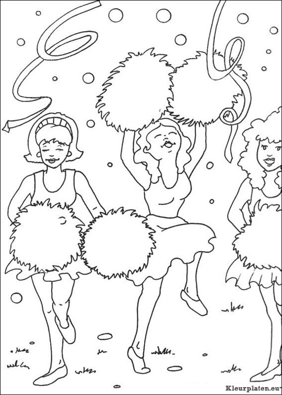 Carnaval kleurplaten