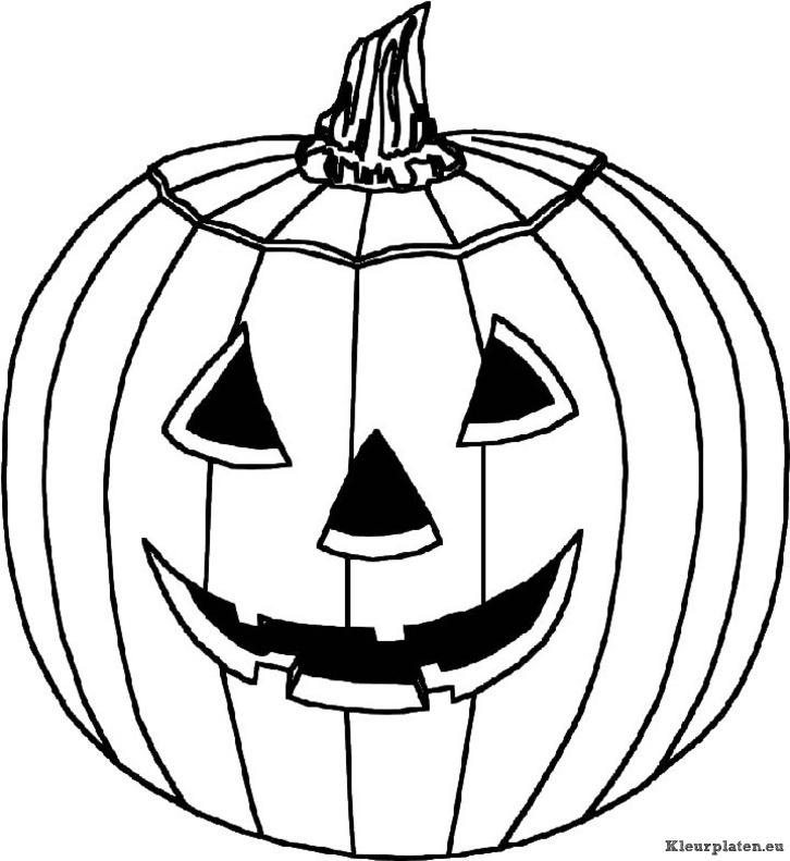 Halloween kleurplaten