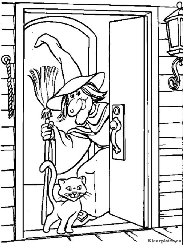 Halloween kleurplaten
