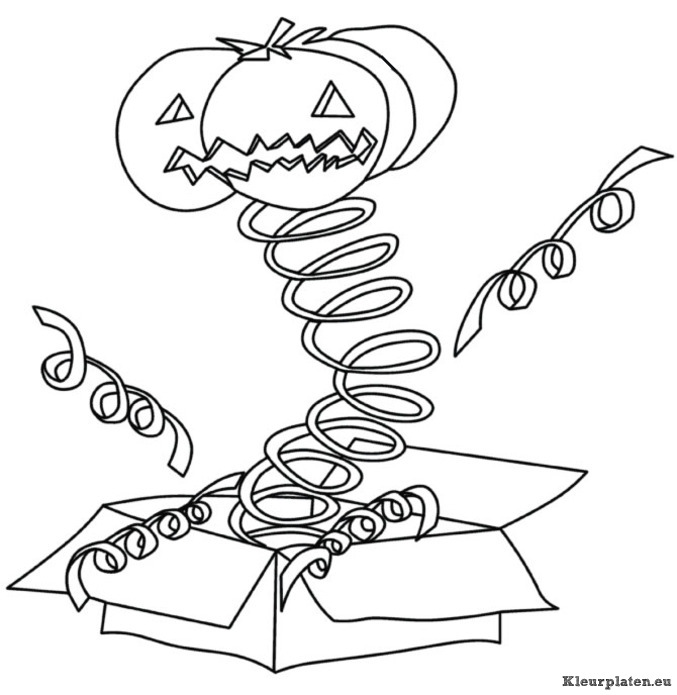 Halloween kleurplaten