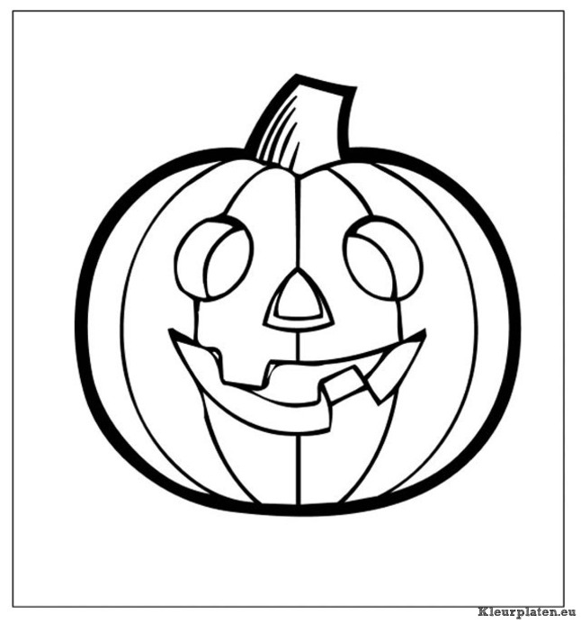 Halloween kleurplaten