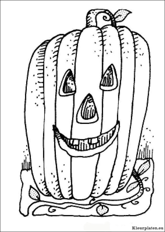Halloween kleurplaten