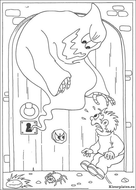 Halloween kleurplaten