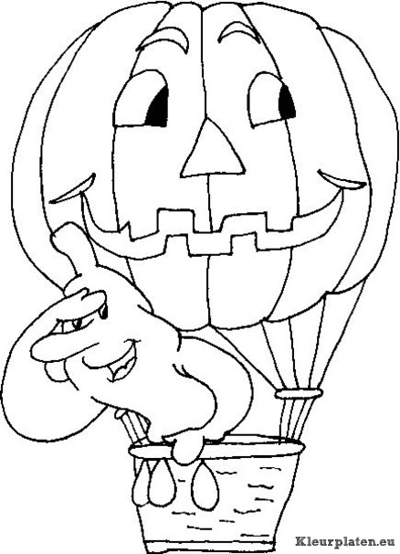 Halloween kleurplaten