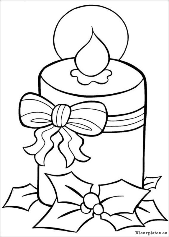 Kerstmis kleurplaten