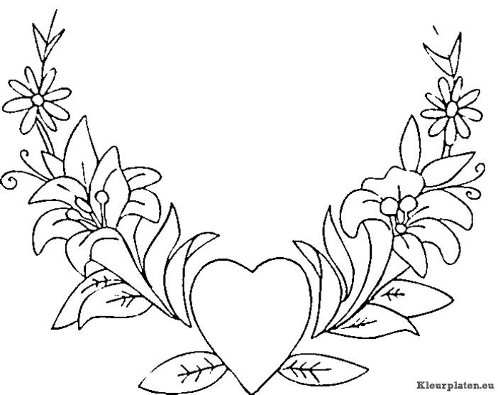 Valentijn kleurplaten